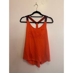 Nike Ole Miss Rebels Primetime Racerback Tri-Blend Tank Women's Medium NWT